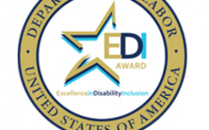 DOL Excellence in Disability Inclusion Award