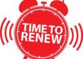 It’s time to renew your membership!